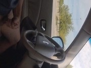 Risky public jacking off 🥵