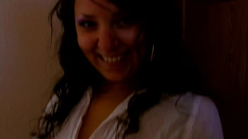 Gorgeous Redhead Blowing a Horny Black Guy