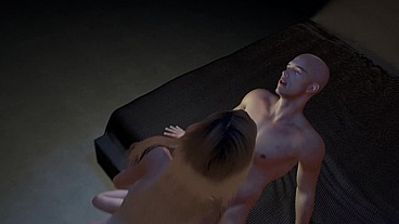 VR 3D Porn Busty Teens Face fucking HOT FUTA Girl Deepthroat Sloppy Blowjob