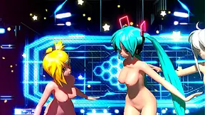 Mikus Sensual Nude Show Revealed in Project DIVA Fantasy Mod Adventure