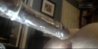 Close up Big Thrusting Dildo Fucking Me