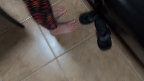 Healthy Mature Feet Of Crystal