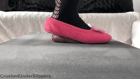 My pink ballerinas slippers give you what you deserve