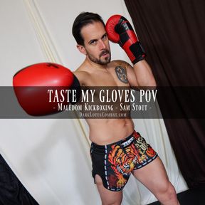 TASTE MY GLOVES POV - Sam Stout Kickboxing