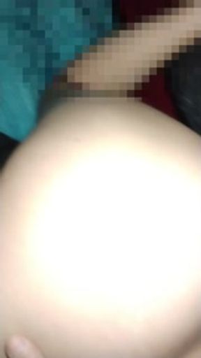 A quickie! Before her husband arrived. What a nice ass my neighbor has.