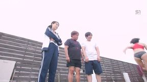 Tomboy athlete Soa's tight pussy gets drenched in aphrodisiacs