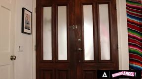 Curvy Paige gets double-stuffed in the ass in a thrilling POV