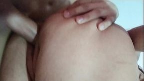 my young bull plays with my pussy making farts and queefing in a delicious side fuck