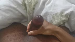 Jerk Off Session Leads to Creamy Cum Load