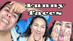 Funny faces