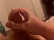 ginger blowing load in slow motion (HOT!!!)