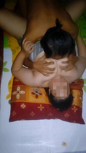 Body Is Sensitive. She Hasn't Been with Her Husband for a Long Time