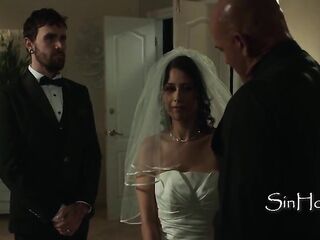 Bride In A Gown, Now Her Spouse Is A Clown