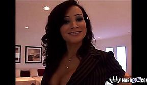 Lisa Ann teases her daughter boyfriend how to fuck