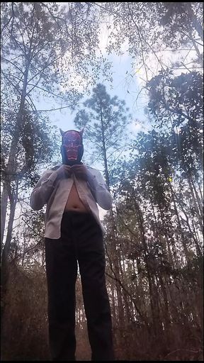 Cumming in the woods