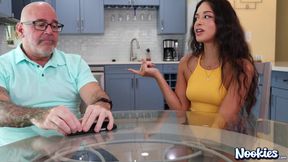 Luxe La Fox Begs for Stepmom's BF's Big Cock Ride