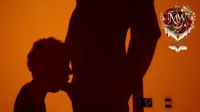 Hot OLDER WOMAN swallows enormous tool in slow-mo