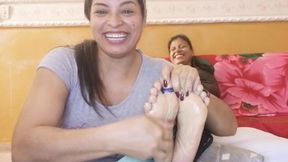 Classic Video Tickles Alana's soles