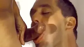 Horny Bear Steps Out Of The Shower To Destroy Bfs Butthole