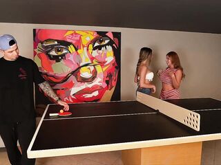 My friend loses to me and gets to watch me fuck his girlfriend and friend