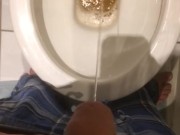 Scottish teen pissing