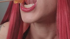 Sweet Slow Tongue Fetish Tease