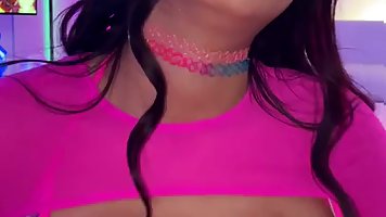 Huge boobs brunette MILF Violet Myers gets fucked POV and creampied