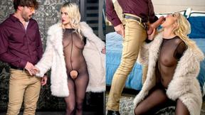 ”Sexy Wifey Begs for Unexpected Shaft”