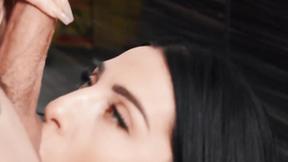 ”BRAZZERS - Small Hands find Big Big Boobed Housewife doing Hot Chores”