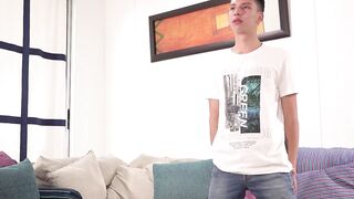 LatinoJuice.com - Shy twink Benjamin Porter pounded Antu Burghos tight ass