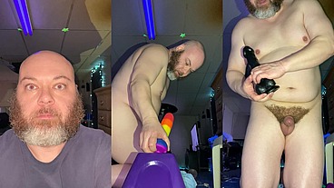Five Dildo Gangbang III