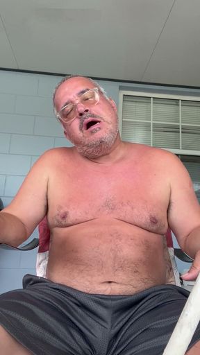 Man in the Back Porch