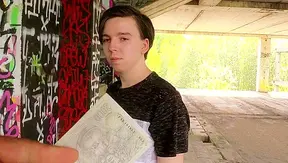 Plump Twink Bends Over for Rough Public Fuck – NaughtyGayFun 18+