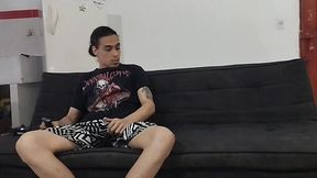 cock sucking while resting