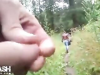 Cuties Laugh at Flasher