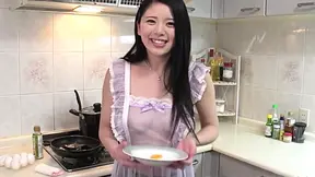 Sizzling Teen Asian Beauty Offers Steamy Stocking Money-Shot Fantasy