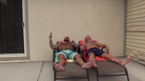 Fucking my stepdad outside and cigar smoking!