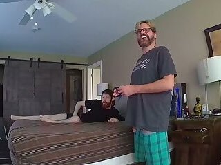 Making Both of Us Cum. Saved New Phone From Cumshot.