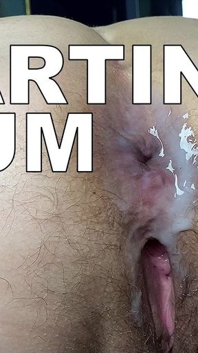 Spectacular moment from "Big ass milf loud pussy farting in doggy style after anal sex"