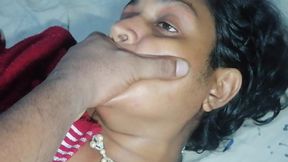 I saw my stepmother touching her self and I went in to her