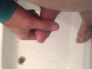 Total die Dusche verpisst