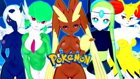 POKEMON FURRY HENTAI 3D COMPILATION (Lopunny, Gardevoir, Braixen and More!)