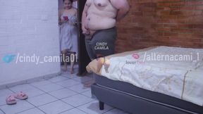 Mi primo el Gor*do me sorprendio en el cuarto con su gran polla
