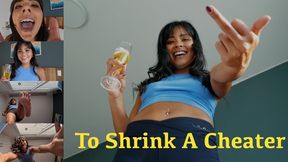 To Shrink a Cheater Giantess Enola POV 4K