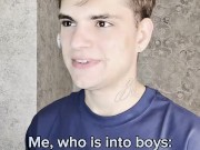 Balkan Twink RESANU Ignores the Rules — Boys Only Sleepover Turns Into a Cum Party 💦🍑
