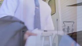 Real Estate Agent Rammed By Trailer Trash