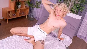 Barefoot Temptation: Elios Sensual Solo Tease with Naughty Toes – 18+