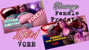 Strange Female Predator VORE Combo Pack - MP4