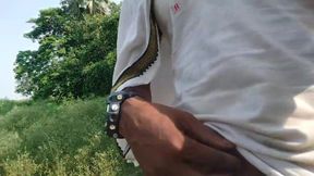 Panjabi Desi Boy Forest Outdoor Handjob