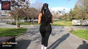 Julia 23 Years Old Arab Girl Thicc Ass Walk in the Park